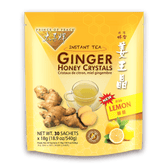 Prince of Peace Instant Lemon Ginger Honey Crystals, 30 Bags